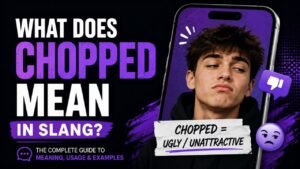 What Does Chopped Mean In Slang?