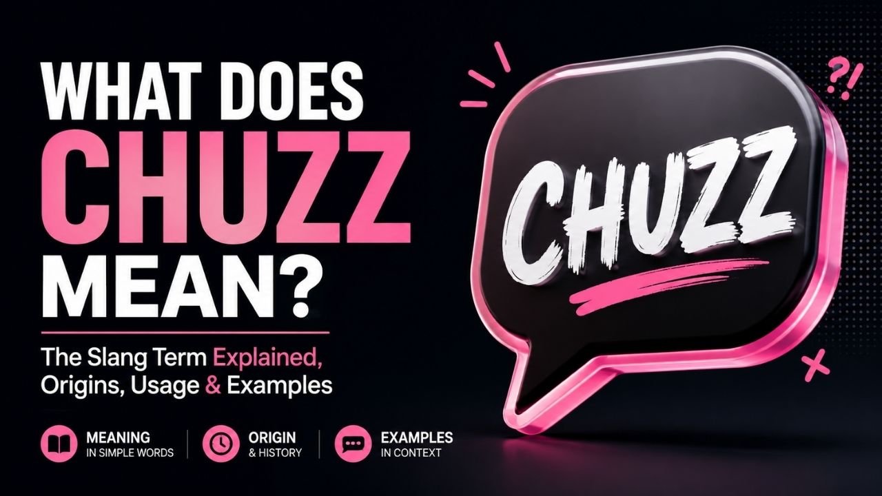 What Does Chuzz Mean?