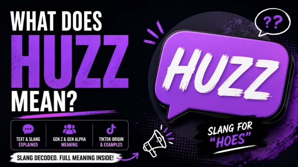 What Does Huzz Mean?