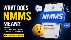 What Does NMMS Mean? Full Meaning In Text, Slang And Spanish