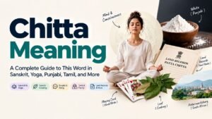 Chitta Meaning: A Complete Guide to This Word in Sanskrit, Yoga, Punjabi, Tamil, and More