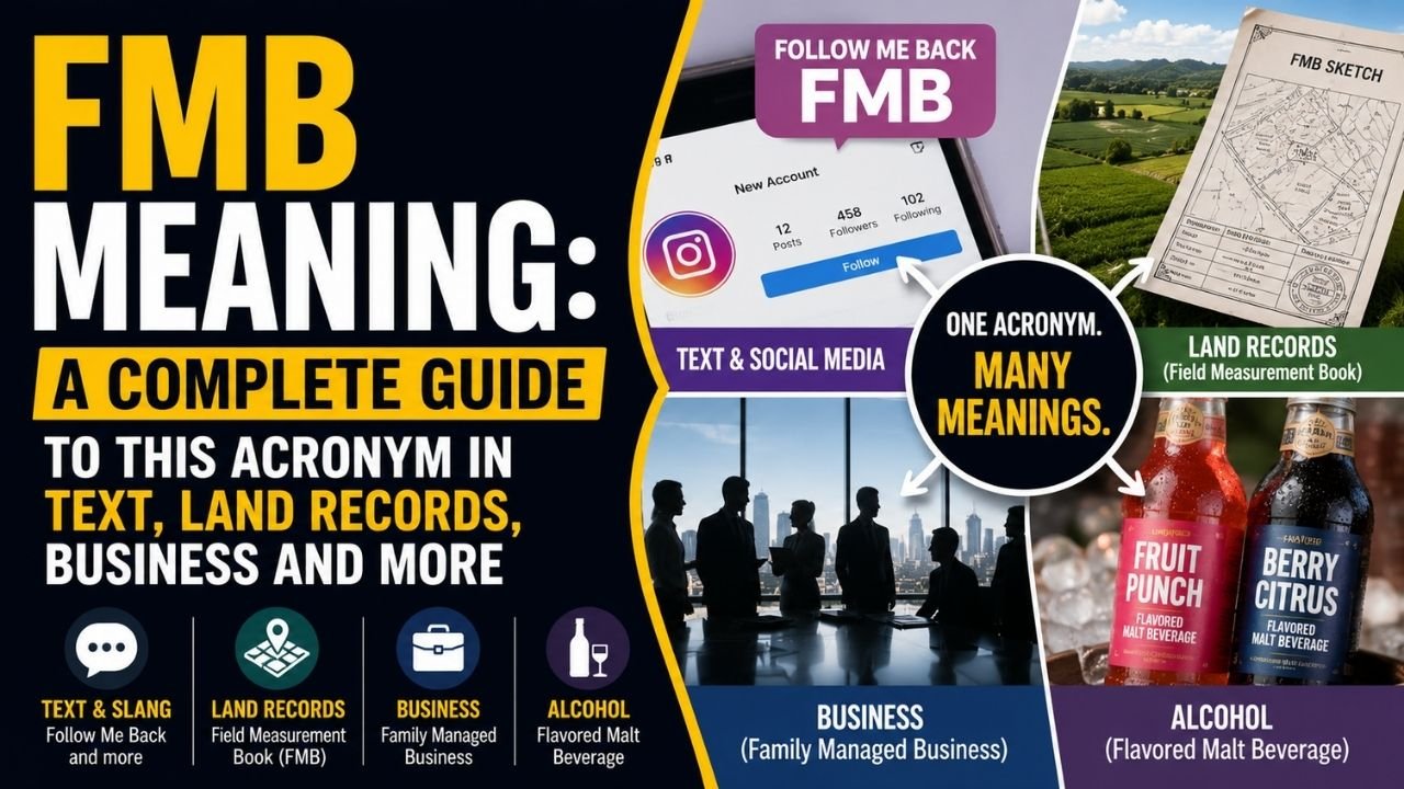 FMB Meaning: A Complete Guide To This Acronym In Text, Land Records, Business And More