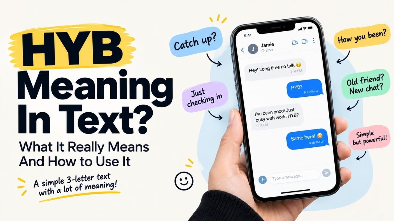 HYB Meaning In Text: What It Really Means and How to Use It