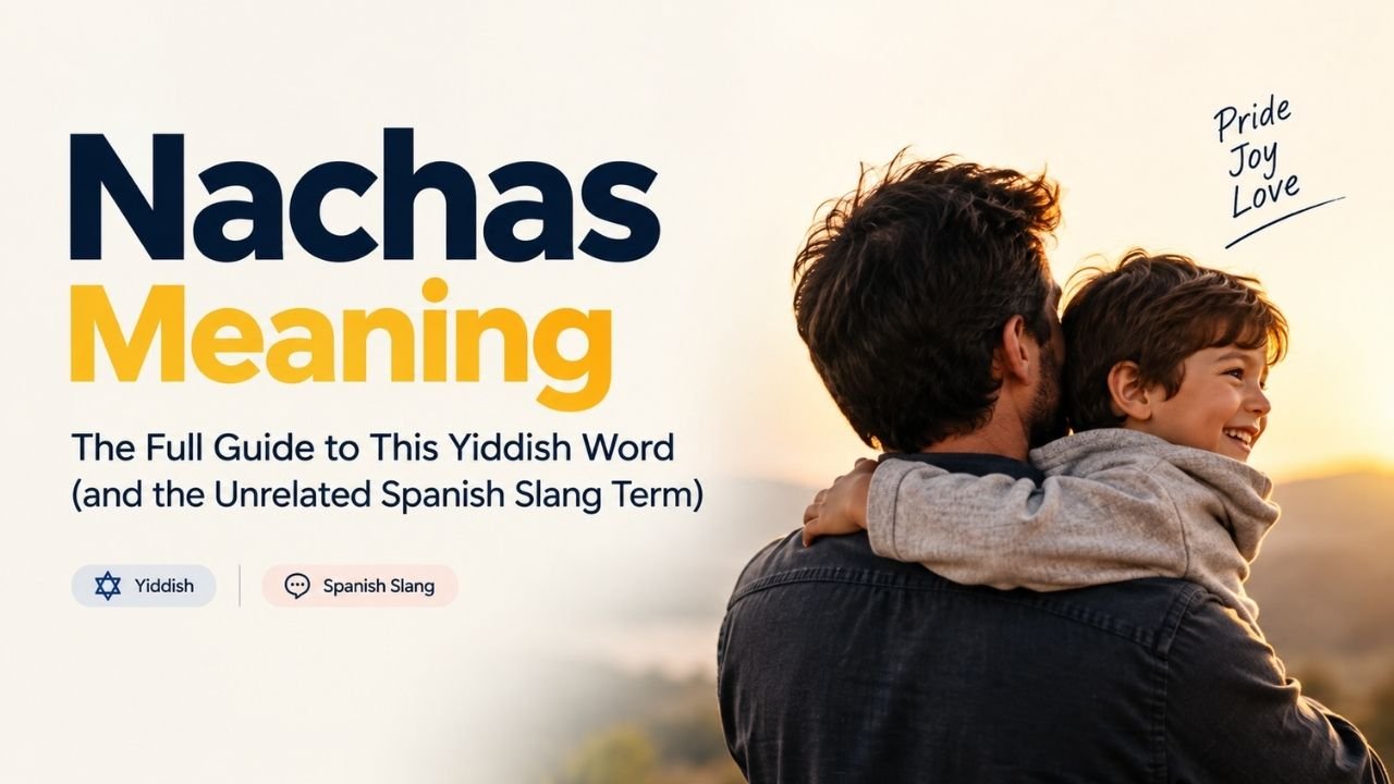 Nachas Meaning: The Full Guide to This Yiddish Word (and the Unrelated Spanish Slang Term)
