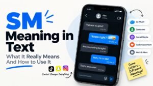 SM Meaning in Text: What It Really Means and How to Use It