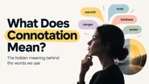 What Does Connotation Mean