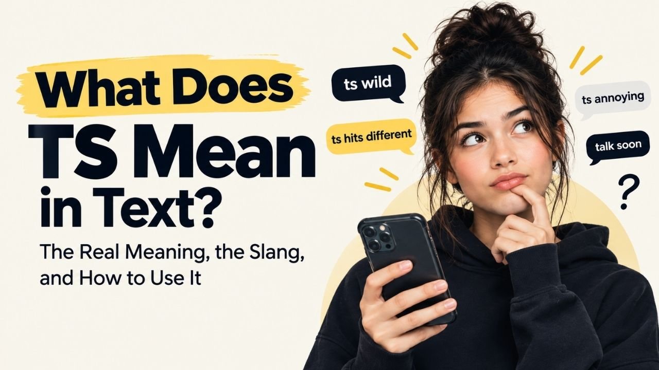 What Does TS Mean in Text? A Complete Guide to the Slang, the Grammar, and the Confusion Around It