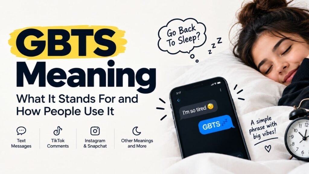 GBTS Meaning in Text: What It Stands For and How People Use It