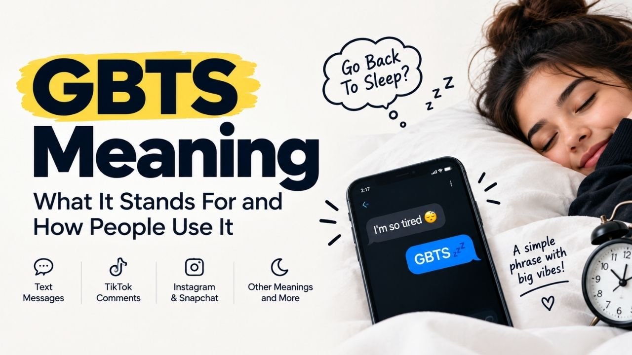 GBTS Meaning in Text: What It Stands For and How People Use It