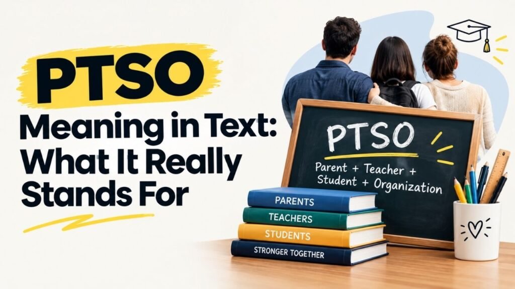 PTSO Meaning In Text: What It Really Stands For