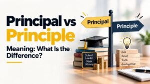 Principal vs Principle Meaning: What Is the Difference?