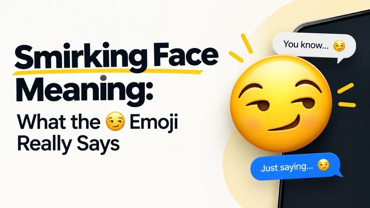 Smirking Face Meaning: What the 😏 Emoji Really Says