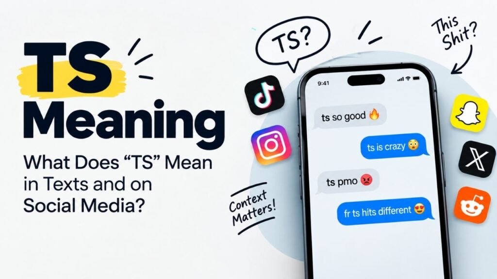 TS Meaning Slang: What Does "TS" Mean in Texts and on Social Media?